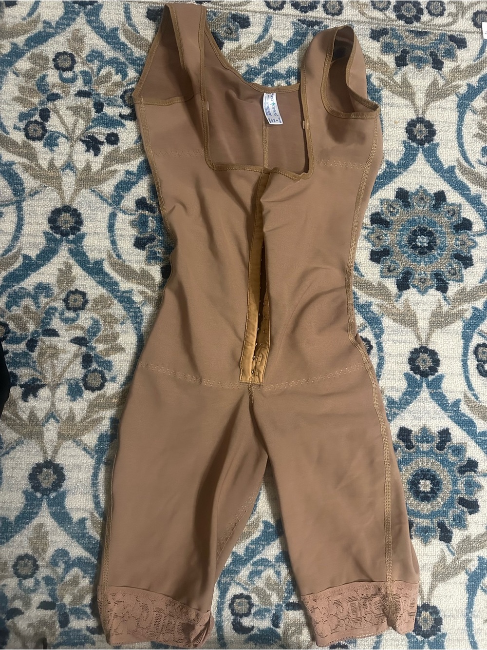 Lipo Express Brown Full Body Compression Shapewear Bodysuit